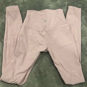 Lululemon align pink peony leggings, high-waisted